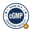 cGMP  Certified